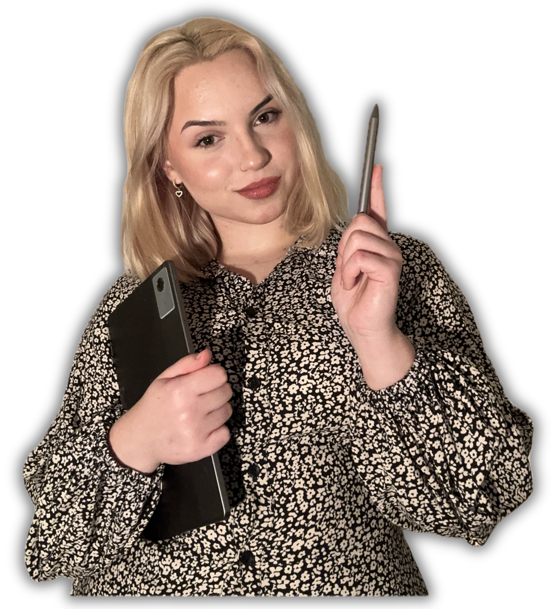 Julia Lubańska, projektuje strony i sklepy internetowe.